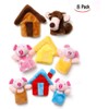 Jzhen Cute Animal Finger Puppets Toy, Finger Animals, Perfect for