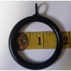 Unbranded 1-1/2" BLACK IRON drapery curtain drape ring with eyelet