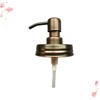 KONTONTY Stainless Steel Soap Pump Liquid Soap Dispenser Pump for
