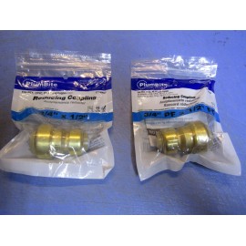 Jones Stephens 2 – Jones Stephens C77406LF 3/4" x 1/2" PlumBite Push On Reducing Coupling Brass