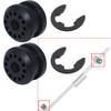 2PCS Transfer Case Shifter Linkage Control Lever Bushing Grommet Kit