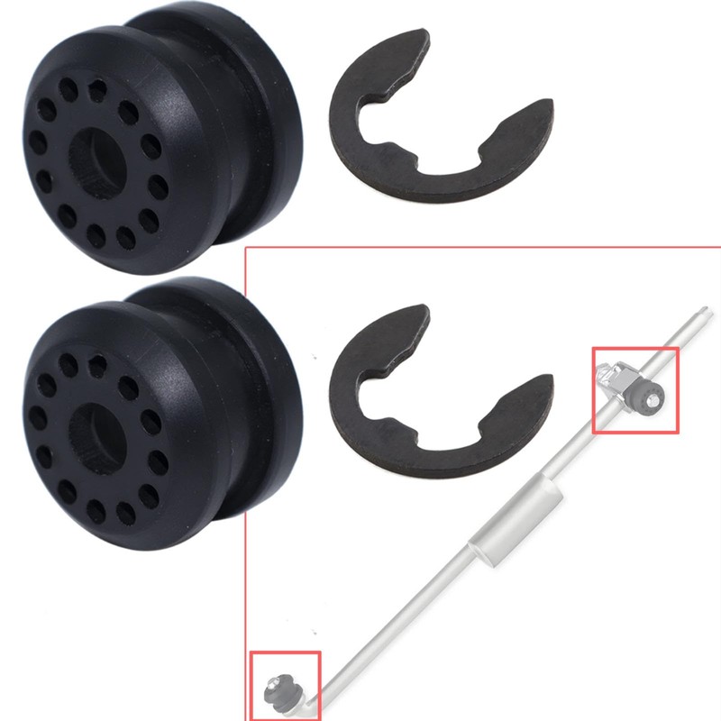 2PCS Transfer Case Shifter Linkage Control Lever Bushing Grommet Kit