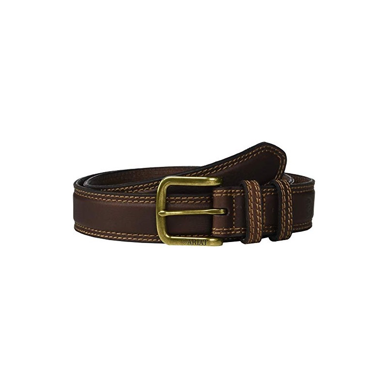 Ariat Men's Classic Belt w/Double Keepers Brown 38