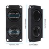 ATNSINC 3PCS 8 Ohm 5 Watt Double Cavity Mini Speaker