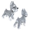 Atomic Building Schnauzer Dog Figure to Build with Nano Blocks