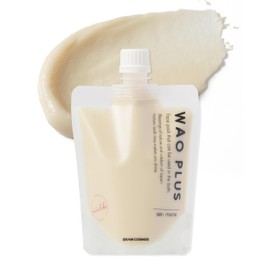 Skin Marche WAOPLUS Wow Plus Japanese Plus Plant Base Milk Booster Mask, Rinse Mask, Face Mask, Skin Care, Pores, Moisturizing, Large Capacity
