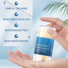Crema Hidratante para Pies, Crema Exfoliante e Hidratante con 60%