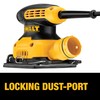 DEWALT Palm Sander, 1/4-Inch, 2.3 Amp, 14,000 OPM, Storage Bag