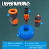 WATERTWIN Camper Van Water Tank Adapter, Caravan Filling Nozzle Accessories,