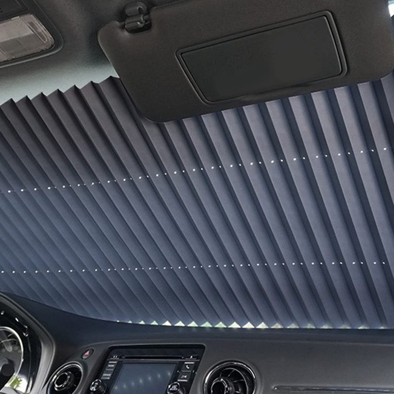 Retractable Car Sun Shade, Retractable Car Sun Shade 70cm Width