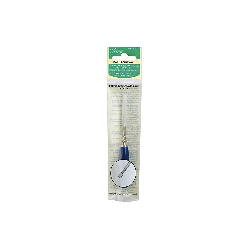 clover Ball Point Awl, 1,White