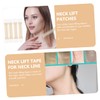FOMIYES Neck Lifting Tape Set Pads Wrinkle Reducing Tape Neck