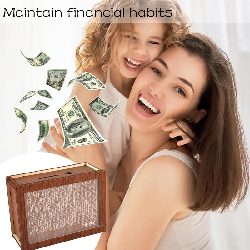 Money Saving Box, Savings Box, Savings Challenge, 10000 Saving Challenge