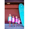Made in USA Long Sleeve Big Girls' Rashguard Swimming Suit