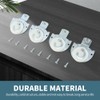 CALIDAKA 4PCS Sliding Wardrobe Door Hardware Roller Kit,Sliding Closet Door