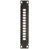 Delock 10 Inch Fibre Optic Patch Panel 12 Port for