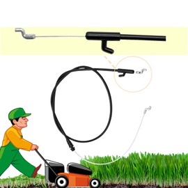 TALSWIF 746-04661A Control Cable 946-04661A 946-04661 746-04661 for MTD Craftsman Troy-Bilt Yard-Man Yard Machines Cub Cadet Bolens 21" Deck Walk Behind Lawn Mower (2-Pack)