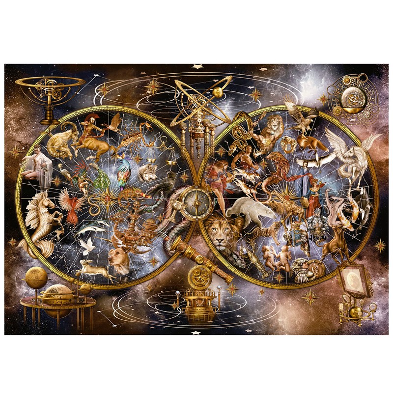 Educa - 4000 Piece Puzzle for Adults | Constellations. Includes