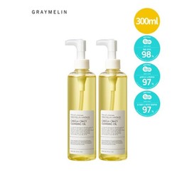 Half Club/Greymelin Canola Crazy Cleansing Oil 300ml 1+1 / 그레이멜린 카놀라 크레이지 클렌징오일 300ml 1+1