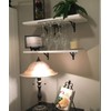 LuckIn 12-Pack Heavy Duty Shelf Bracket, 10 Inch Wall Shelf