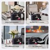 AmBealla Makeup Bag Large Waterproof Cosmetic Bags with Makeup Brush