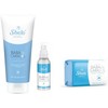 Shelo Nabel Kit Facial Baba de Caracol, Crema 250 ml, Serum y Jabón, 3 Piezas