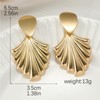 Stocking Stuffers Holiday Outfits for Women 2024 Gold Statement Earrings