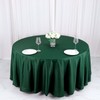 Tableclothsfactory 120" Hunter Green Emerald Green Polyester Round Tablecloth