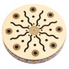 Sea Drum Ocean Wave Sound 8in Portable Maple Ethnic Musical