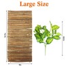 BNOSDM Large Reptile Hide Tortoise Hideout Bearded Dragon Wooden Bridge