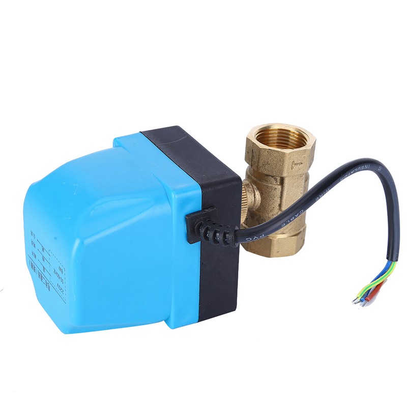 Electric Ball Valve 2‑Way 3‑Wire 2‑Control IP68 Protection Synchronous Motor