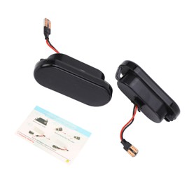 2Pcs Car LED Turn Signal 14805294 Plug And Play Side Marker Light Replacement For SEAT Ibiza Cordoba Toledo Leon