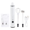 Rechargeable Milk Frother Electric Coffee Mixer Handheld Egg Beater Household