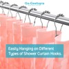 Ga-Geetopia EVA 3D Coral Pearl Water Cube Plastic Shower Curtain