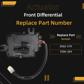 Actuator Front Differential, For Arctic Cat 400/425/450/500/650/700/Alterra/Prowler/Thunder/XC 450 2004-2018 2021-2023#OE 0502-579 3306-264