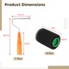 10 Pcs 4 in Foam Paint Roller Kit, Including 9
