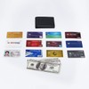 MUITON RFID Protection Bifold Leather Pocket ID Window-in Gift Box,