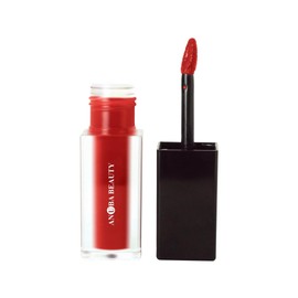 Anuba Beauty Matte Lip Stain - True Crimson Red, Luxurious Long-Lasting Color, Velvety Matte Finish, Plant based, Vitamin E Enriched, smudge proof lipstick (True Crimson, medium)