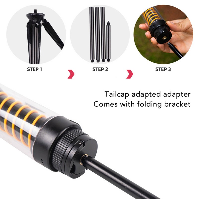 Portable Outdoor Camping LED Lamp 2 In 1 Mini Camping