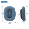 Earrock Upgraded Silicone Ear Cushions for AirPods Max Headphones, Mesh