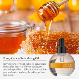 Cuticle Oil for Nails - Milk and Honey Cuticle Oil - Nourishing Nail Oil Cuticle - Jojoba Extract Nail Cuticle Oil for Damaged Skin And Thin Nails,45ml