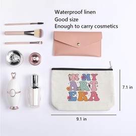 In My Gymnastics Era Makeup Bag Gymnastics Stuff Gymnastic Cosmetic Bag Inspirational Gymnastics Lover Gifts for Girls Gymnastic Coach Gift Birthday Gifts for Her Female Gymnastics Athletics Coach