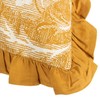 Paoletti Kirkton Cushion Cover,Ochre,50 x 50cm