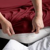 DecoKing Fitted Sheet Small Double Cotton Jersey Boxspring, Amber Collection,