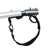 Universal coupling adapter with spring drawbar connection for children's trailers