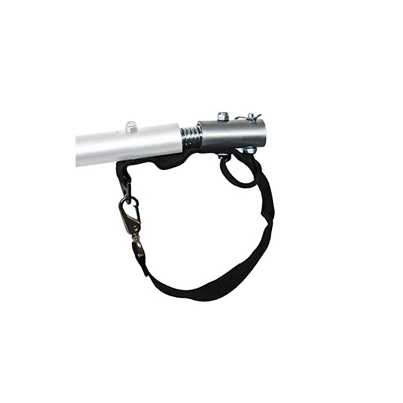 Universal coupling adapter with spring drawbar connection for children's trailers
