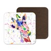 Coaster giraffe Animals Coasters Watercolour Art Gift Work Office Dining