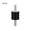 sourcing map Pack of 12 M6 x 18 mm Rubber