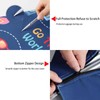 Travel Luggage Cover Protector, Washable Suitcase Cover Trolley Luggage Case,