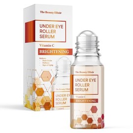 The Beauty Elixir Beauty Elixir Vitamina C Serum Roller Bajo Los Ojos para Ojeras y La Inflamación - Reduce Arrugas y Líneas Finas, Bolsas Bajo Los Ojos